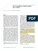 19 Williamson, E.H. Laminagraphic Study of Mandibular Condyle Position When Recording Centric Relation. J Prosthet Dent 1978 39 (5) 561