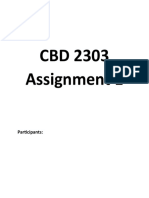 CBD 2303 Assignment 1