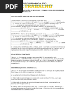 Contrato de Prestação de Serviços e Consultoria de Segurança e Medicina Do Trabalho