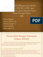 Peran Aktif Bangsa Indonesia Dalam ASEAN, GNB