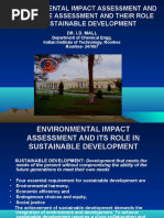 Environmental Impact Assessment and Life Cycle Assessment and Their Role in Sustainable Development