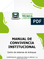 Presentación Manual de Convivencia Censa