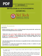 Biomaterials Engineering (1154BT101)