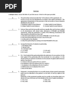 Week 6 Fundamentals of Partnership Answers