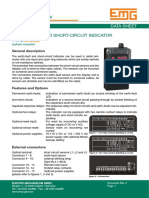 Earth-Fault and Short-Circuit Indicator Type: Elektro-Mechanik