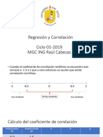 Regresión Correlación y Pronósticos