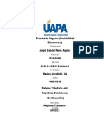 UNIDAD III Sistema Tributario de La Republica Dominicana Continuacion Uapa Apa