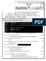 Sujet - Linux - SRI - 2020 Corrigé