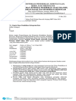 DINAS KABKOTA ANGKATAN 2 - Surat Undangan Profil Pelajar Pancasila