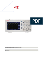 Digital Storage Oscilloscope UNI-T UTD2025CL Datasheet