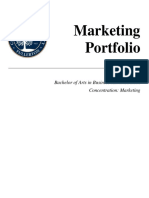 Marketing Portfolio PDF