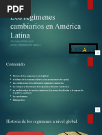 Los Regímenes Cambiarios en América Latina