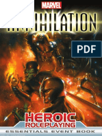 Marvel Heroic Roleplaying Annihilation Event Book (Essentials Edition)