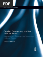 (Postcolonial Politics) Maryam Khalid - Gender, Orientalism, and The War On Terror' - Representation, Discourse, and Intervention in Global Politics-Routledge (2017)