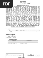 Aircraft Maintenance Manual: TASK 31 31 01 000 801 Removal of The Digital FDR