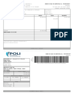 Factura de Pago Del Polite