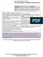 Ed Religiosa Sesion N° 09 Evaluacion Diagnostica 3,4 Y 5