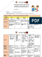 Matriz de Planificación Semanal 3