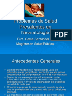 Problemas de Salud Prevalentes en Neonatología