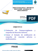 16-07 Q.F. Cecilia Beltran Farmacovigilancia - Reporte de Ram