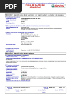 Hoja de Seguridad Castrol Magnatec Stop-Start 0W-30 C22517764