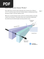 How PIR Motion Sensor Works?