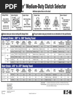 Eaton Fuller Medium-Duty Clutch Selector: Standard Stroke: .500'' To .560'' Bearing Travel