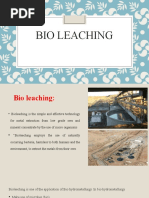 Bio Leaching