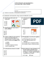 Evaluacion Fracciones Miércoles 21 Abril