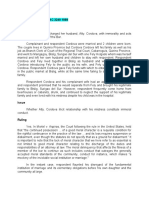 7.cordova v. Cordova, AC 3249 1989 Facts