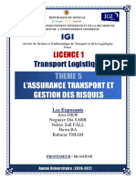 Assurance Transport Et Gestion Des Risques