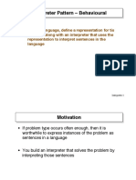 Interpreter Pattern - Behavioural!: - Intent"