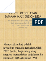 Profil Kesehatan Jamaah Haji 20 01 2021