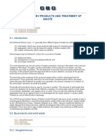 Handling of By-Products and Treatment of Waste