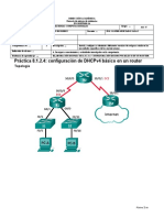 8.1.2.4 Lab - Configuring Basic DHCPv4 On A Router