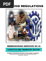 Warehousing Services NC III