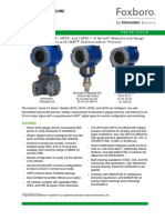 Field Devices - Pressure: Product Specifications