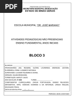 3º Ano Bloco 3