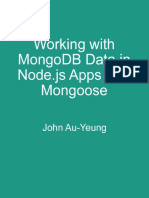 Working With MongoDB Data in Nodejs Apps With Mongoose