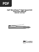 Hall MicroPower High Speed Drill