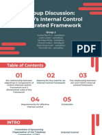 Group 2 - COSO Internal Control Integrated Framework