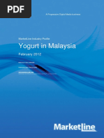 Yogurt in Malaysia: February 2012