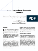 Weld Cracks in An Ammonia Converter: James D. Campbell