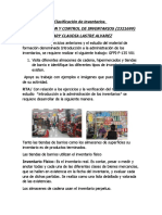 EVIDENCIA FINAL, Estudio de Caso Clasificación de Inventarios1