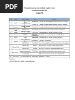 Booklist Y8: Pakistan International School Jeddah - English Section Academic Session 2020-2021