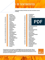 Lista de Sentimentos e Necessidades - Instituto CNV