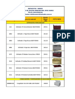 Lista de Productos Linea Blanca