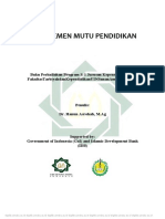 Manajemen Mutu Pendidikan