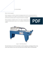 Practical - 7: AIM: Demonstration of Shrink Wrap Packaging Theory