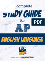 AP English Language Study Guide